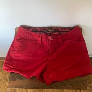 SOLD 🦋Red Shorts🦋